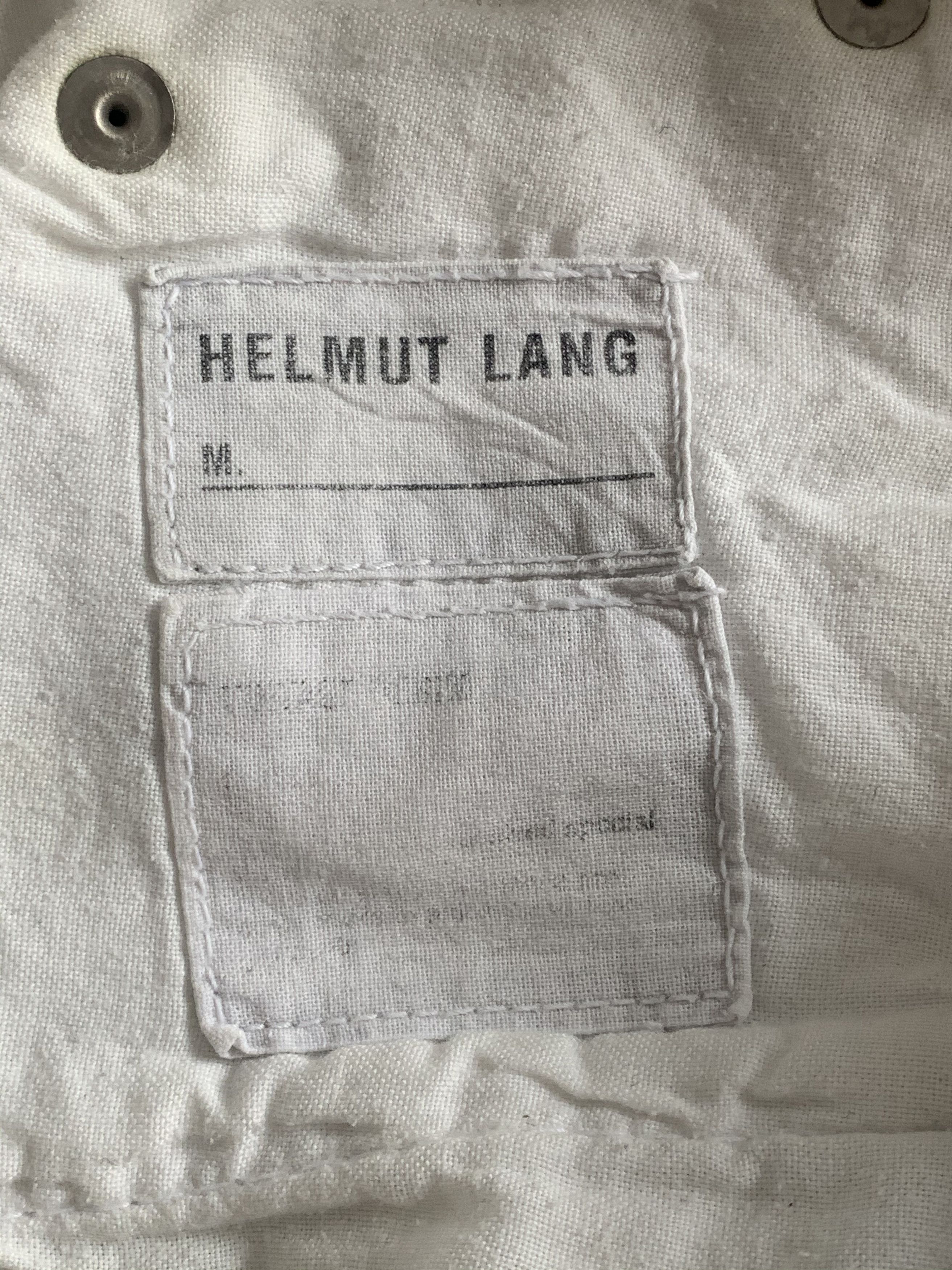 Helmut Lang Vintage Helmut Lang Distressed Denim White Size US 30 / EU 46 - 7 Thumbnail