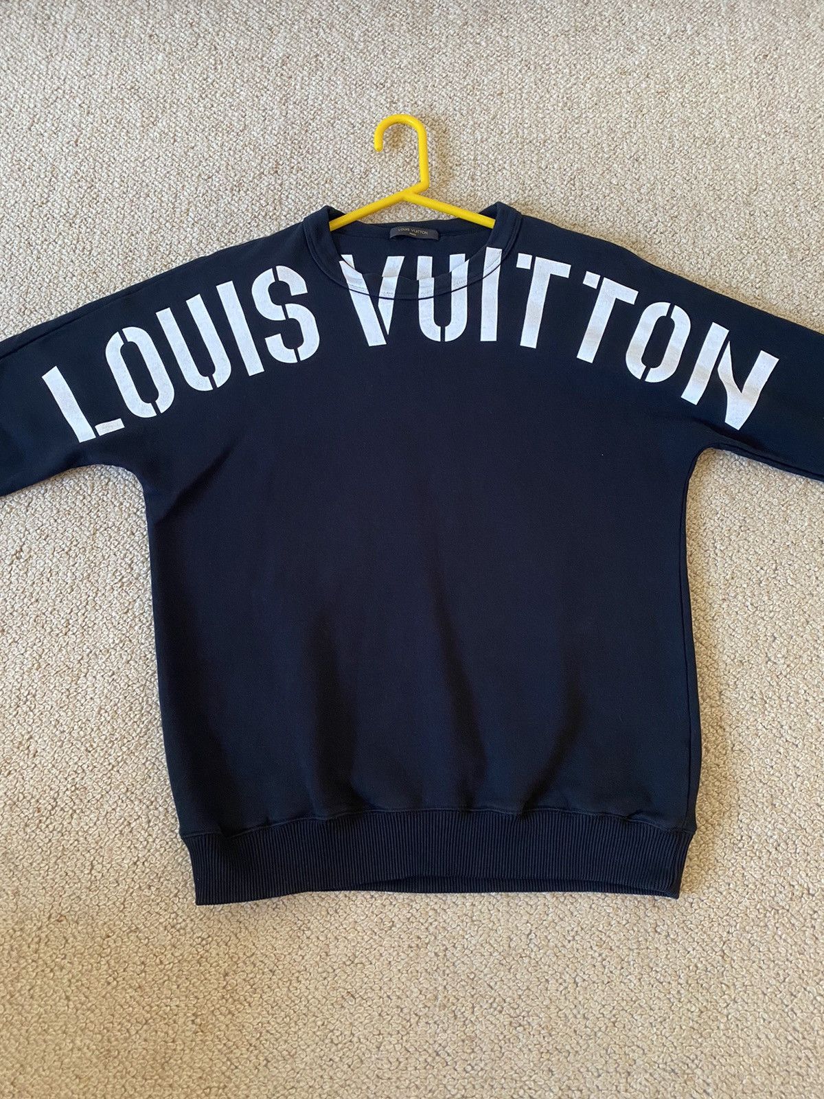 Louis Vuitton Fall19 Staples Edition Double Face Wool Hoodie