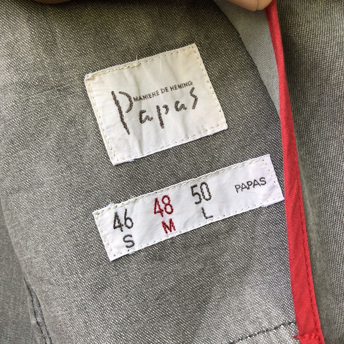 Designer × Japanese Brand × Vintage Japanese Brand Papas Chore Jacket Size US M / EU 48-50 / 2 - 9 Thumbnail
