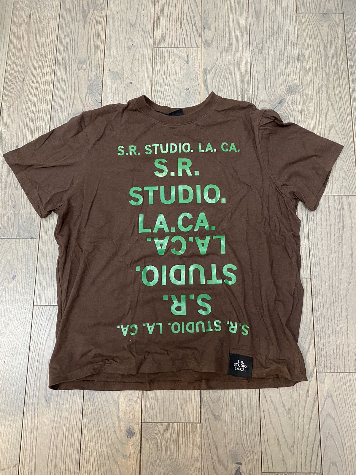 Sterling Ruby SR STUDIO LA CA Logo T-Shirt | Grailed