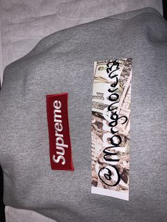 Supreme S Logo Crewneck Grey (FW16)