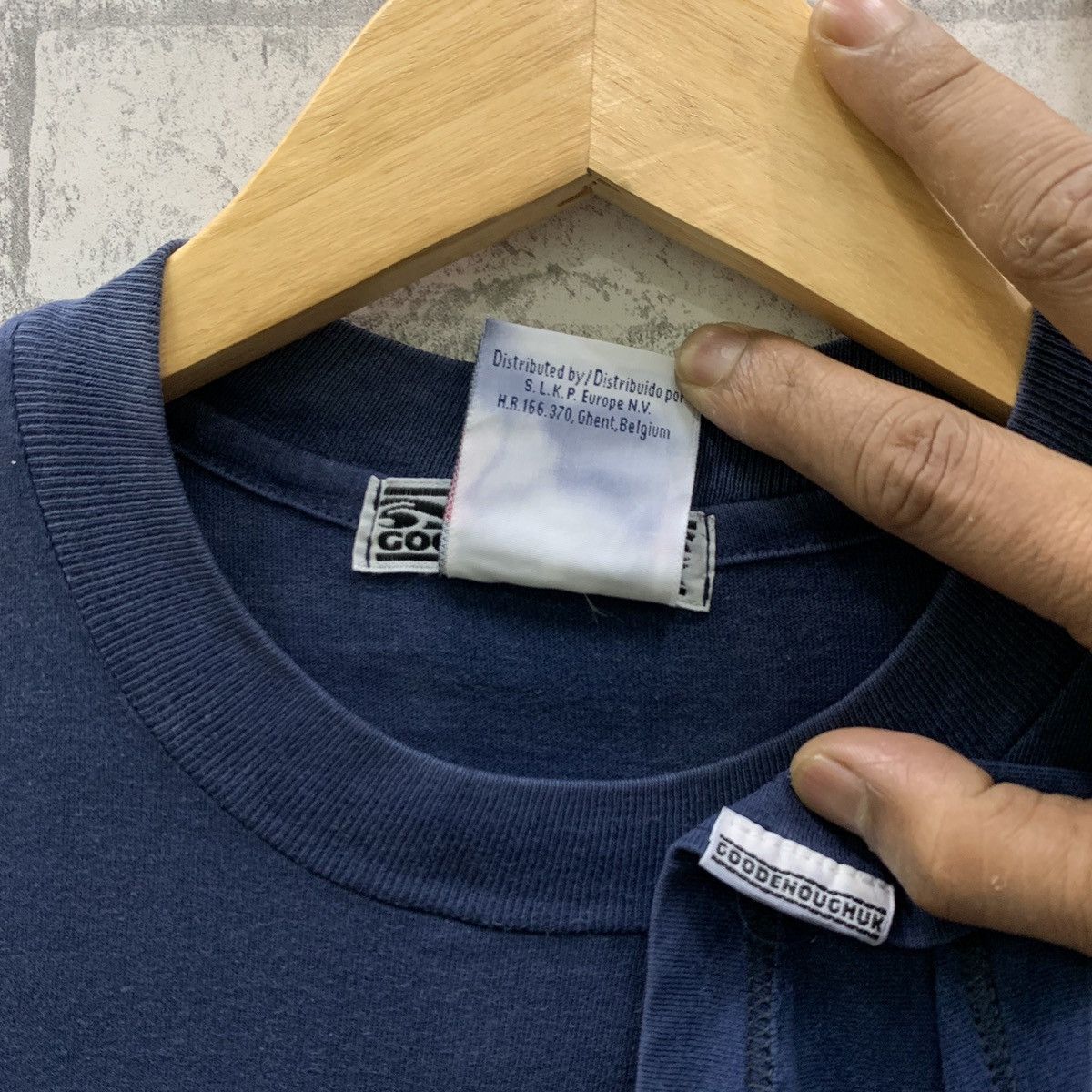 GOODENOUGH Vintage 90s Goodenoughuk Good Enough Japanese Brand T-shirts Size US M / EU 48-50 / 2 - 4 Thumbnail