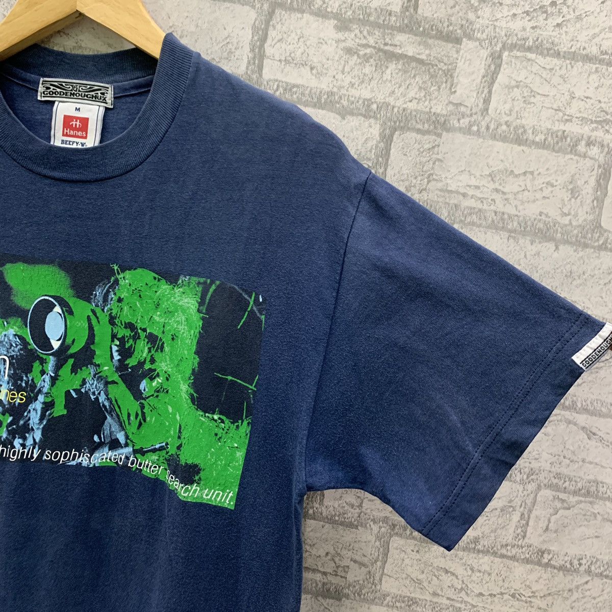 GOODENOUGH Vintage 90s Goodenoughuk Good Enough Japanese Brand T-shirts Size US M / EU 48-50 / 2 - 6 Thumbnail
