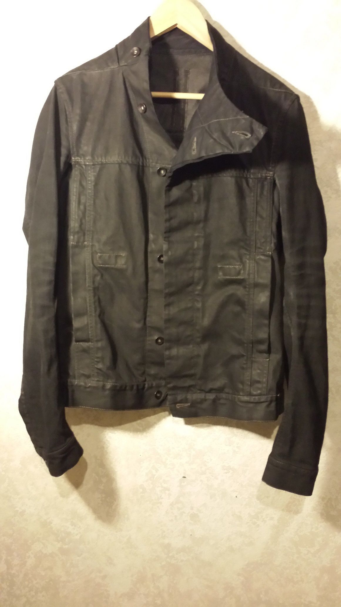 Rick Owens DRKSHDW Slave Denim Jacket | Grailed