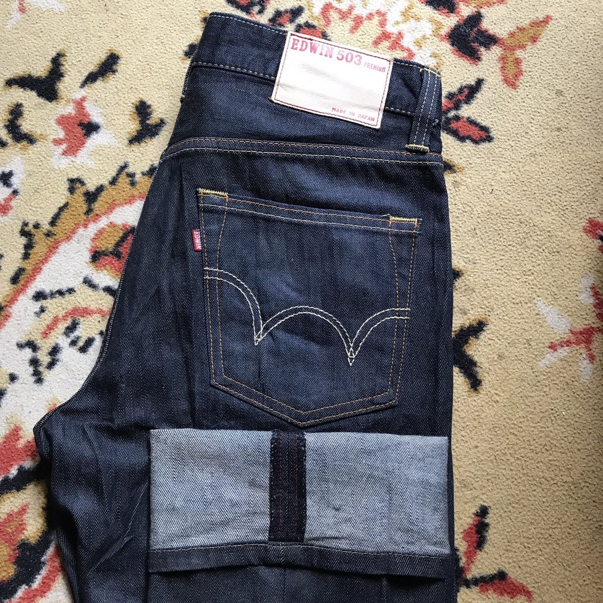 Edwin Edwin 503 premium made in japan non selvedge redline style | Grailed