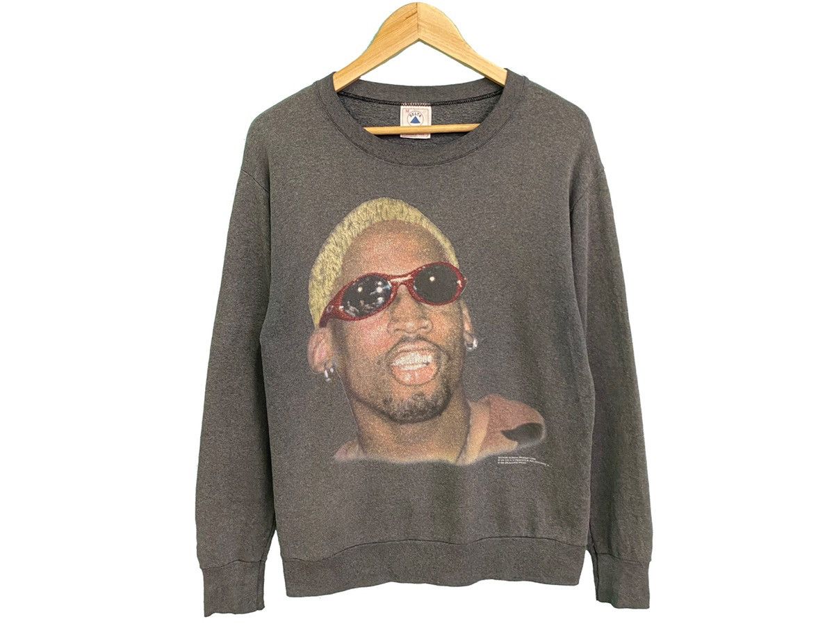 Other VINTAGE CHICAGO BULLS 1996 DENNIS RODMAN SWEATSHIRT Size US M / EU 48-50 / 2 - 2 Thumbnail