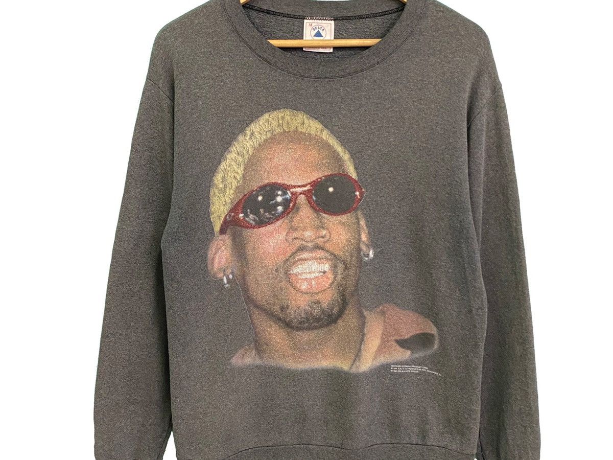 Other VINTAGE CHICAGO BULLS 1996 DENNIS RODMAN SWEATSHIRT Size US M / EU 48-50 / 2 - 3 Thumbnail