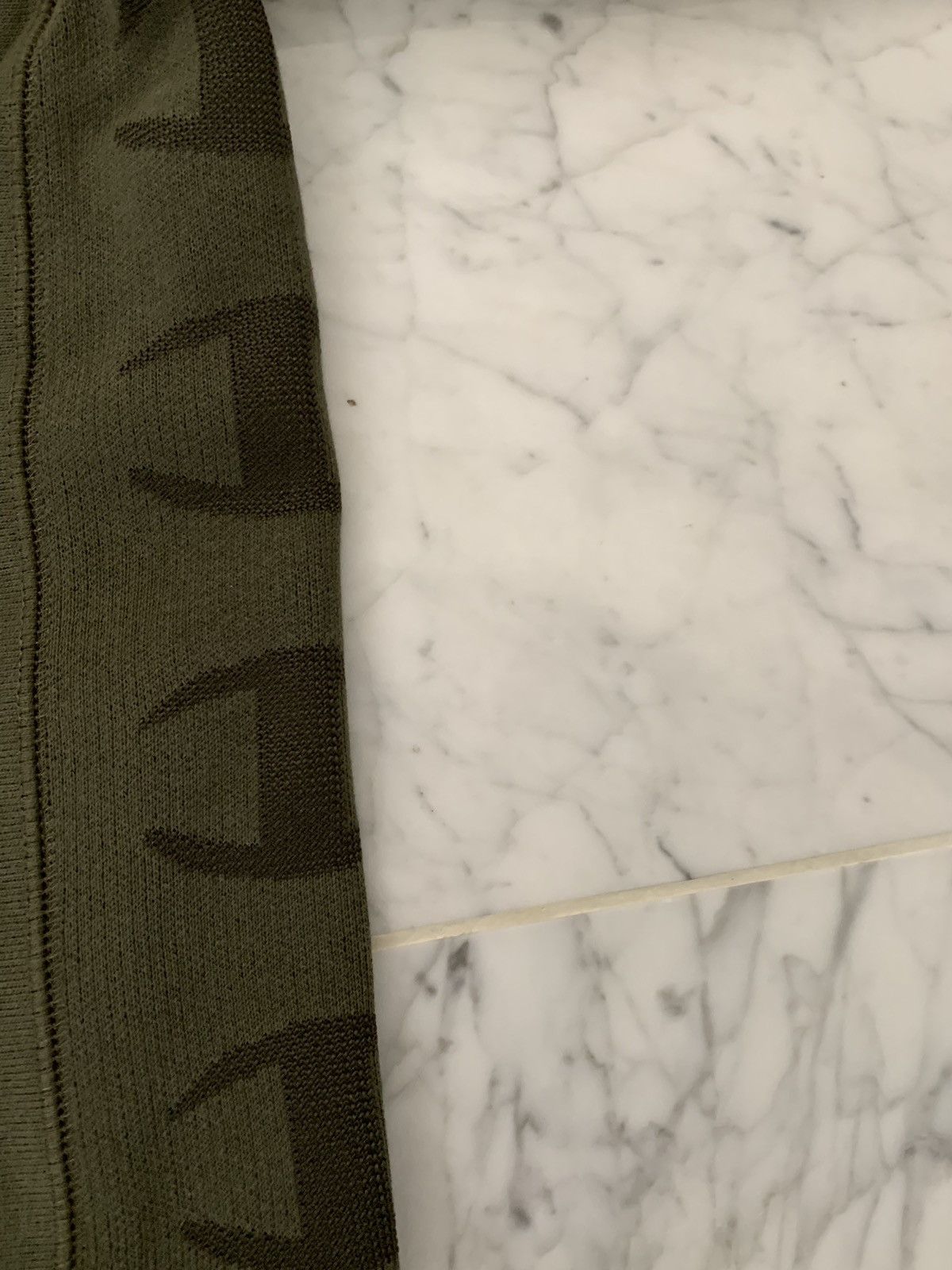 Champion × Kith Kith X Champion Extended Olive Sweatshirt Size US L / EU 52-54 / 3 - 3 Thumbnail