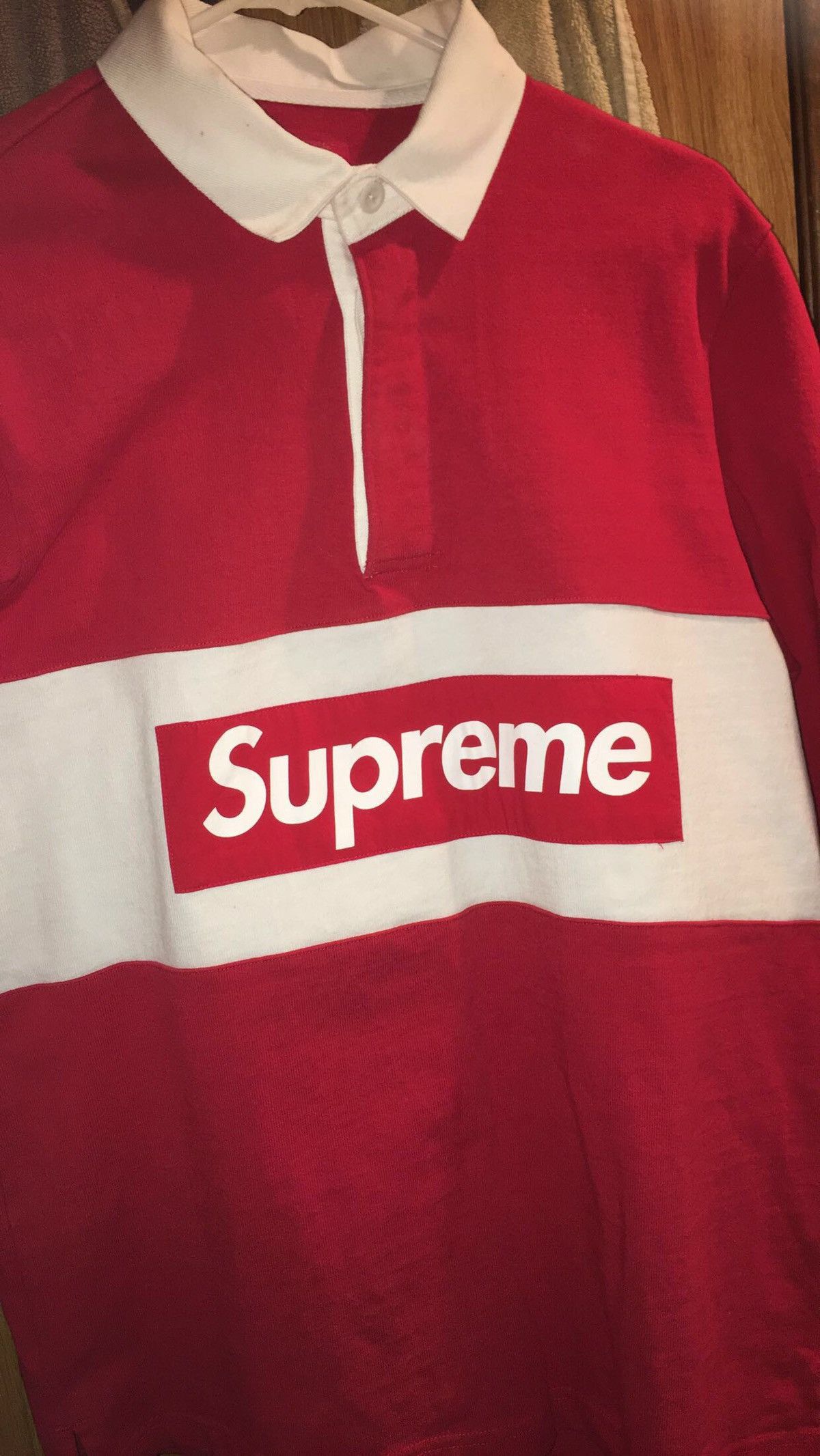 Supreme Supreme Team Rugby Red | Grailed 