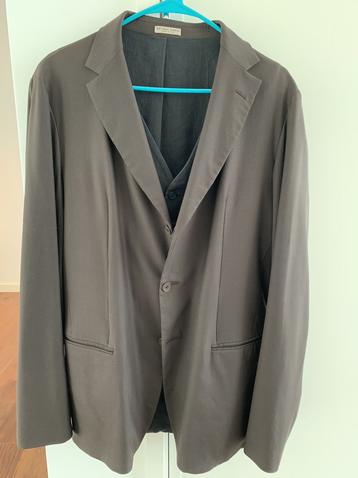 Bottega Veneta Brown blazer with built in vest Size 42R - 1 Thumbnail