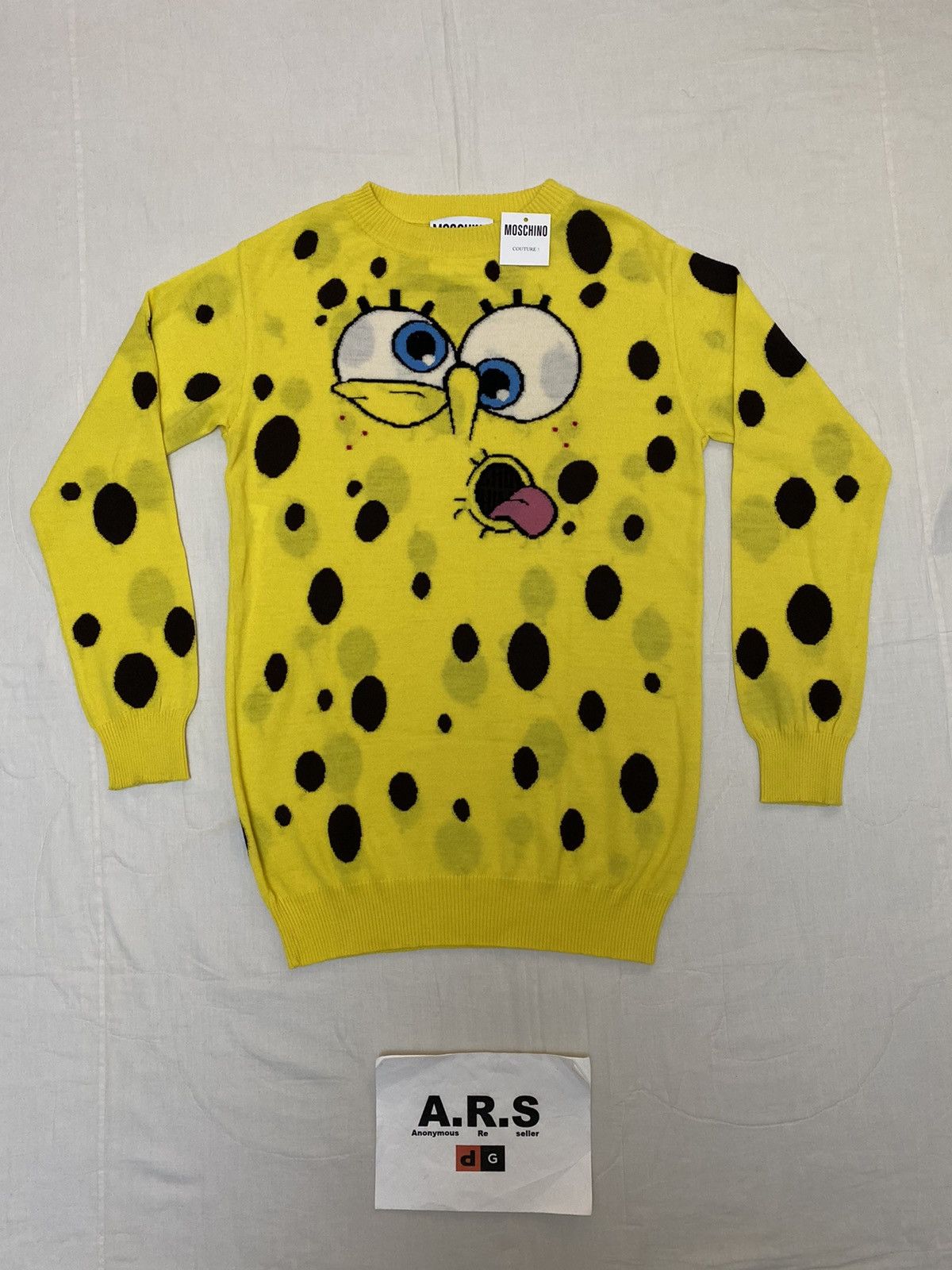 Moschino Moschino spongebob sweater Grailed