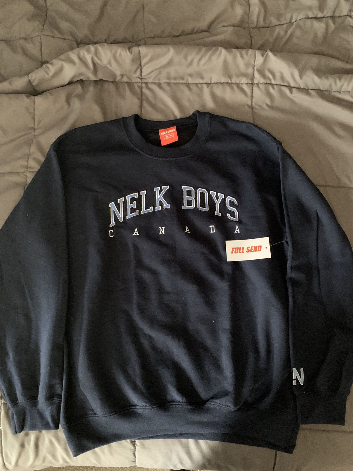 Full Send Full Send Nelk Boys Crewneck Size US M / EU 48-50 / 2 - 1 Thumbnail