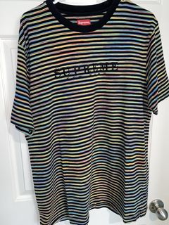 Supreme Static Stripe Top | Grailed