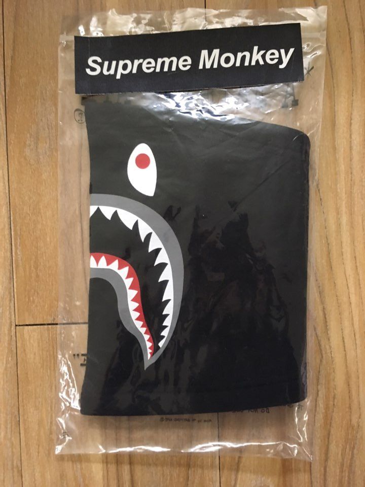 Bape Shark Sweat Neck Warmer Size ONE SIZE - 4 Thumbnail
