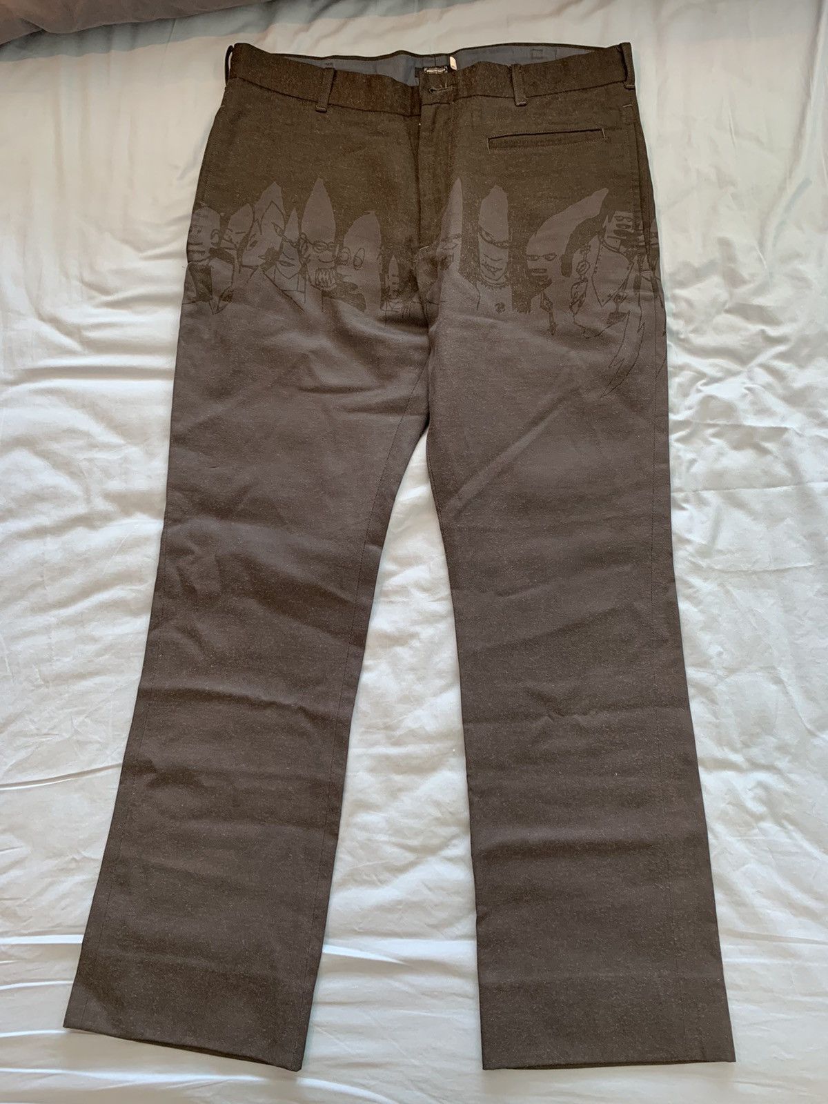 Undercover Undercover Futura 2001AW cartoon trousers Size US 30 / EU 46 - 2 Thumbnail