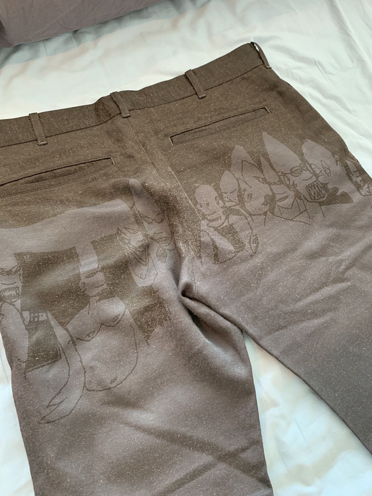 Undercover Undercover Futura 2001AW cartoon trousers Size US 30 / EU 46 - 4 Thumbnail
