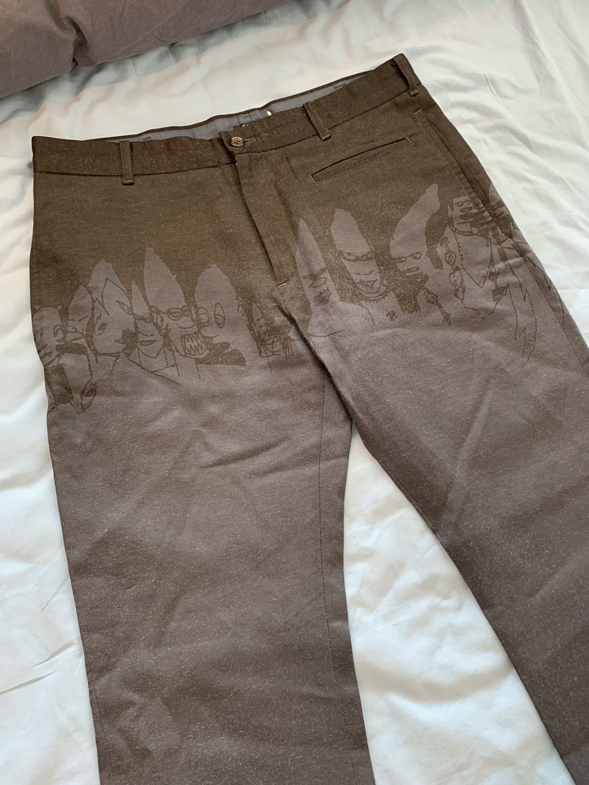 Undercover Undercover Futura 2001AW cartoon trousers Size US 30 / EU 46 - 1 Thumbnail