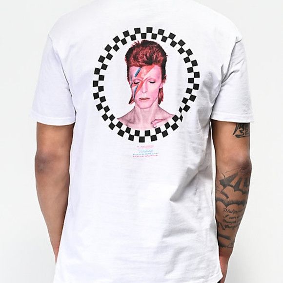 T shirt cheap vans david bowie