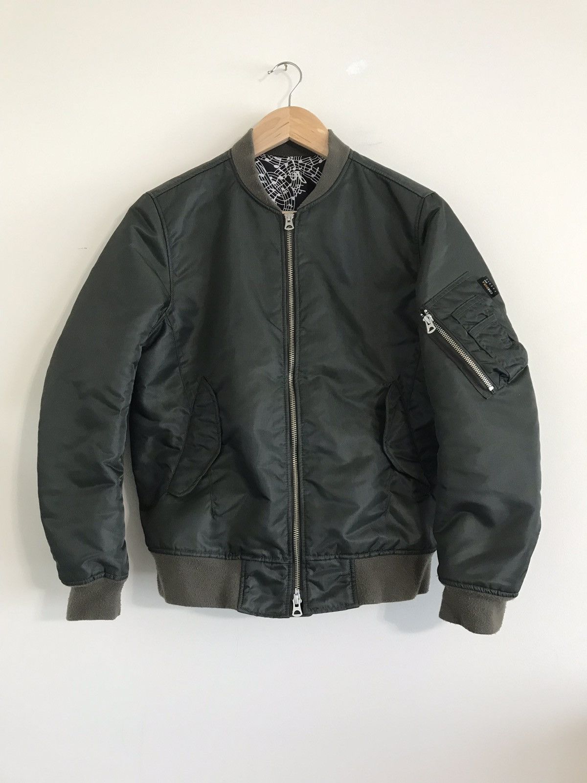 Number (N)ine × Studious Number (N)ine x Studious MA-1 Bomber 