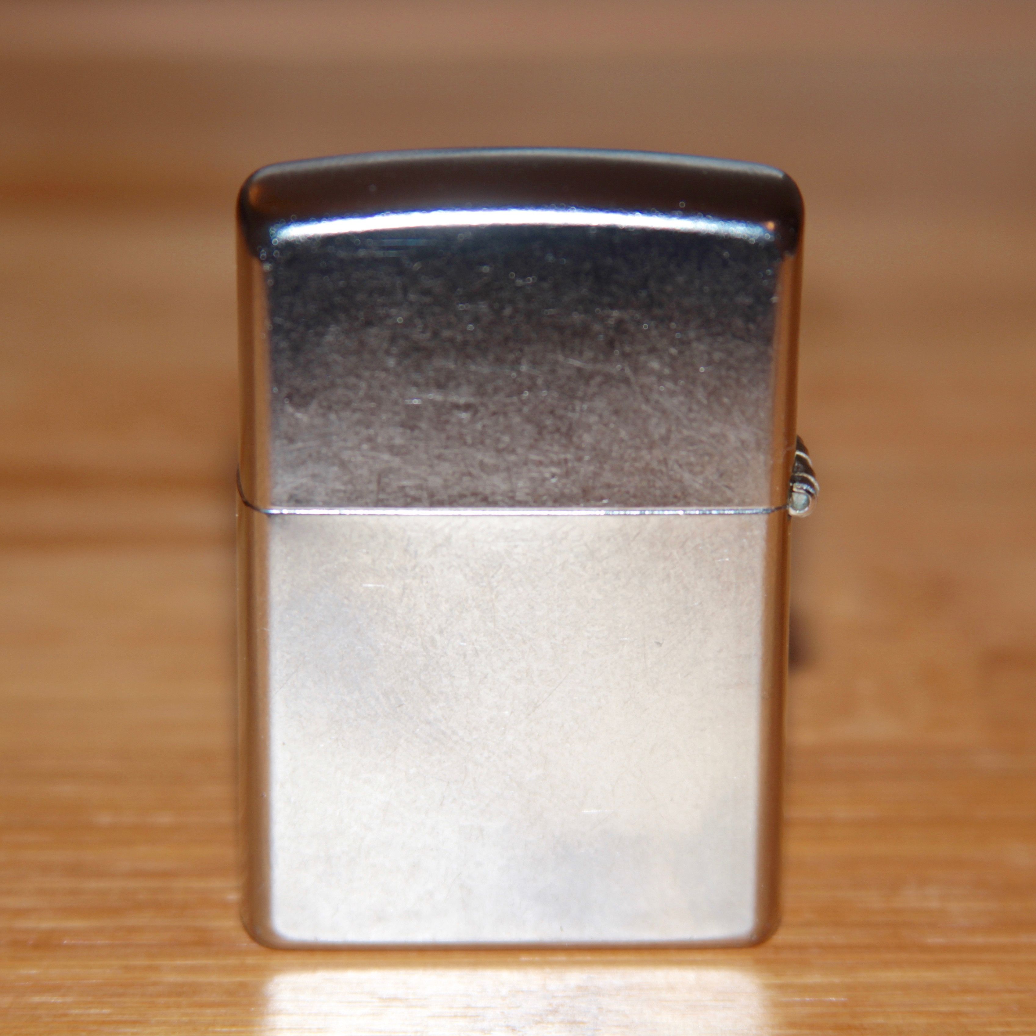 2004 Zippo Vintage Satin Chrome Grey outlet Diamonds