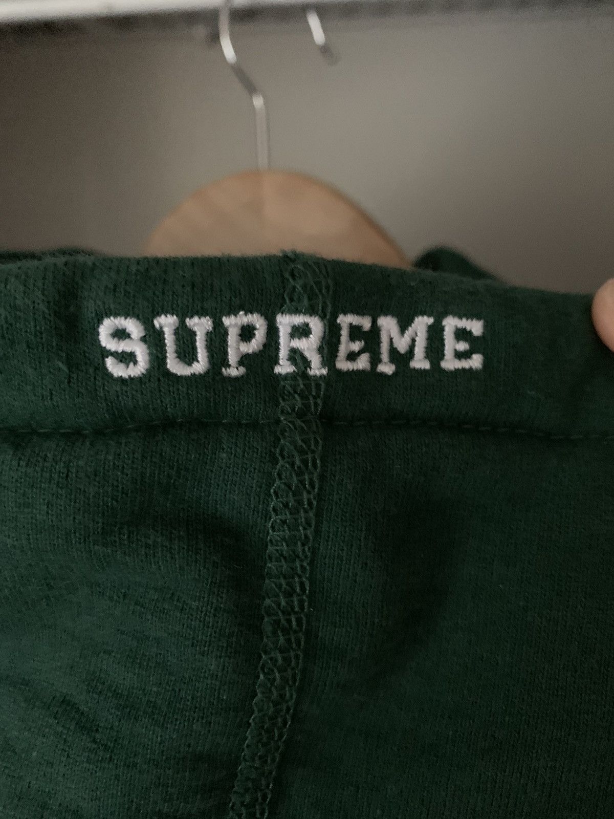 Supreme Supreme S Logo Hooded Sweatshirt FW18 Dark Green Size US M / EU 48-50 / 2 - 5 Thumbnail