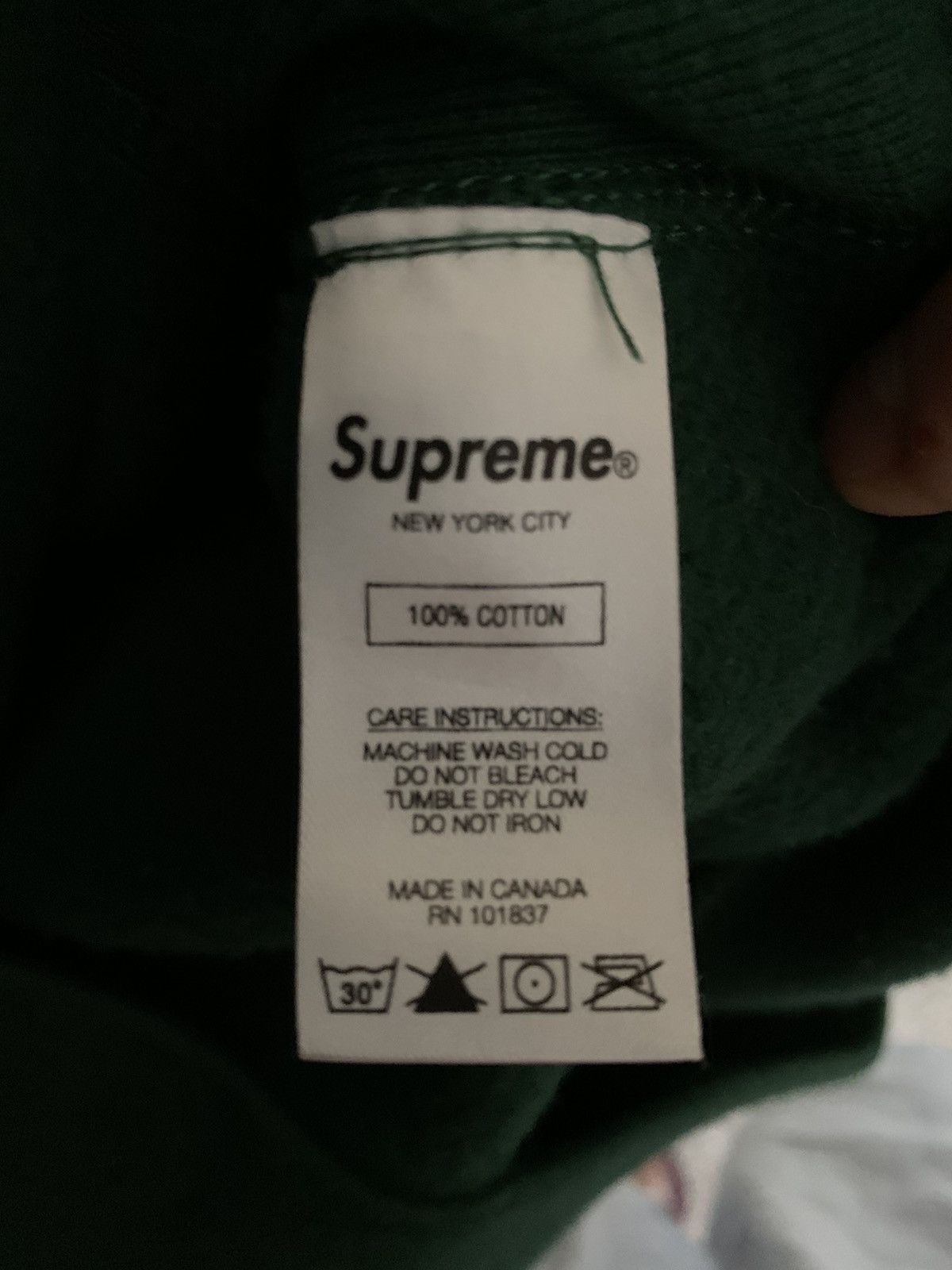 Supreme Supreme S Logo Hooded Sweatshirt FW18 Dark Green Size US M / EU 48-50 / 2 - 7 Preview