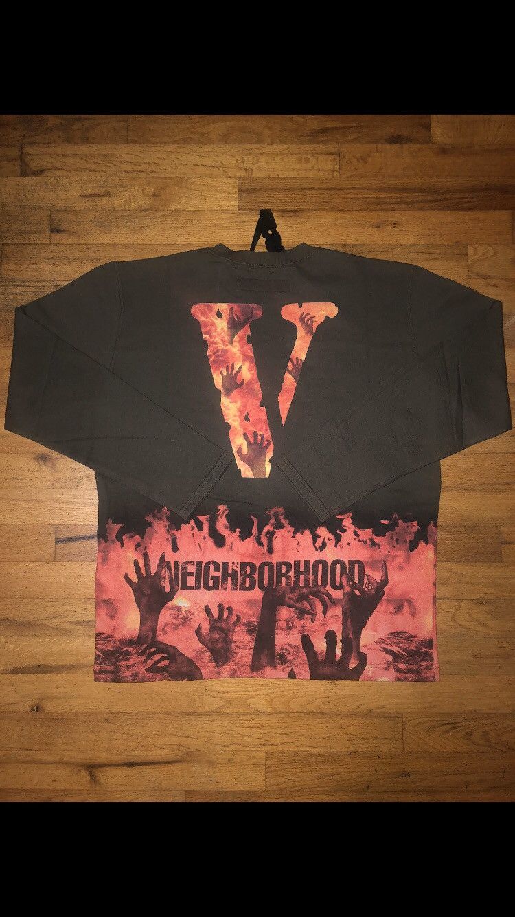 Neighborhood VLONE X Neighborhood Exclusive Crewneck Sweatshirt Grailed