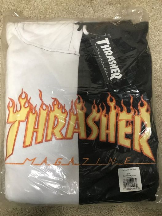 Thrasher split outlet