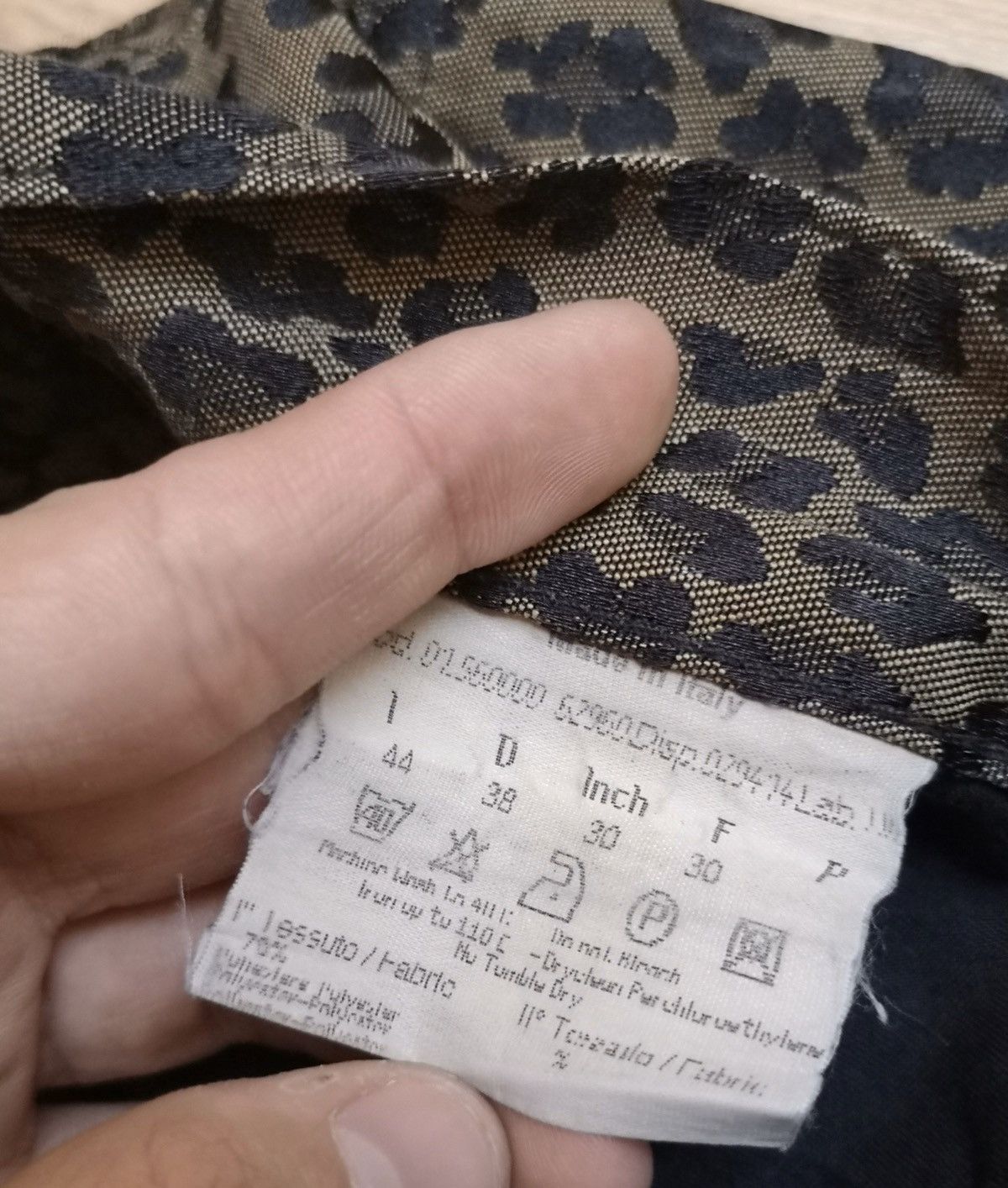 Fendi × Vintage Fendi Vintage Leopard pants jeans Size 30 RRP 800$... Size US 30 / EU 46 - 6 Thumbnail