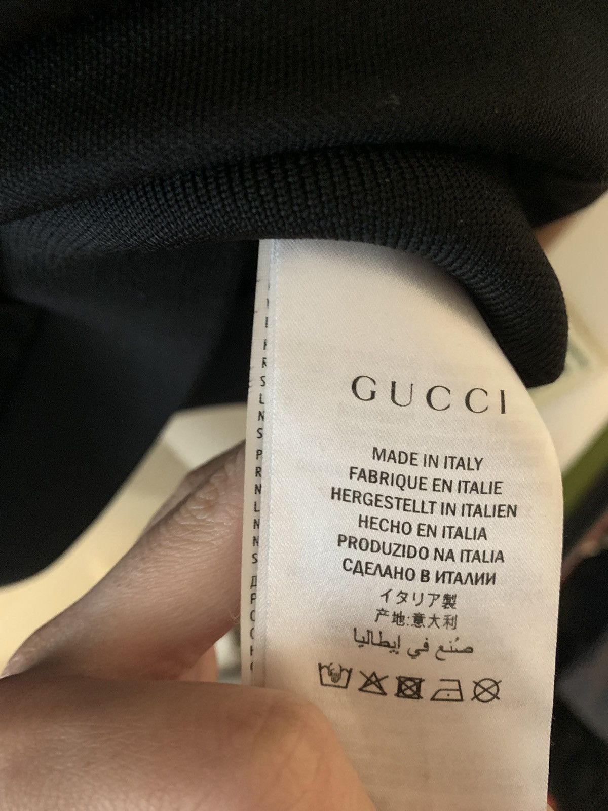 Gucci Black Technical Jersey Hoodie Size M Size US M / EU 48-50 / 2 - 3 Thumbnail