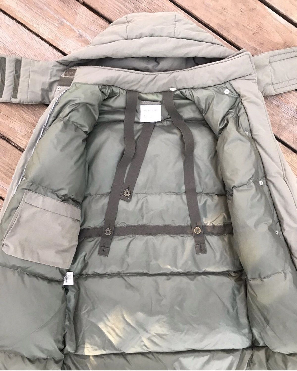 Helmut Lang Helmut Lang Astro Bondage Long Parka 1999 Size US XXS / EU 40 - 4 Thumbnail