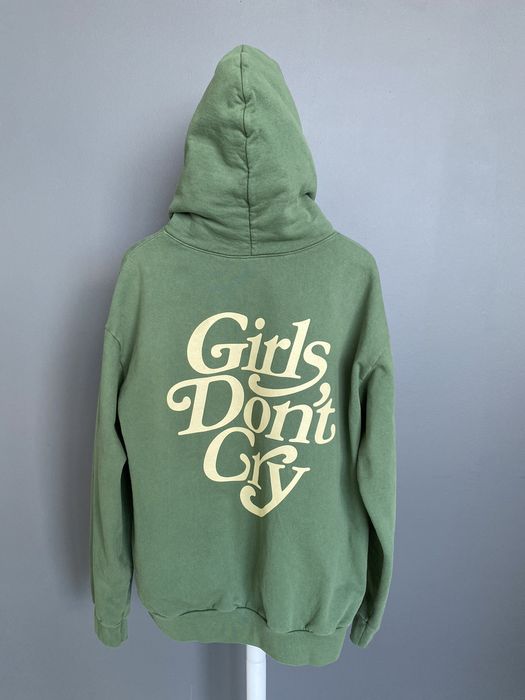 Girls Don´t Cry GDC Logo Hoodie Green S-