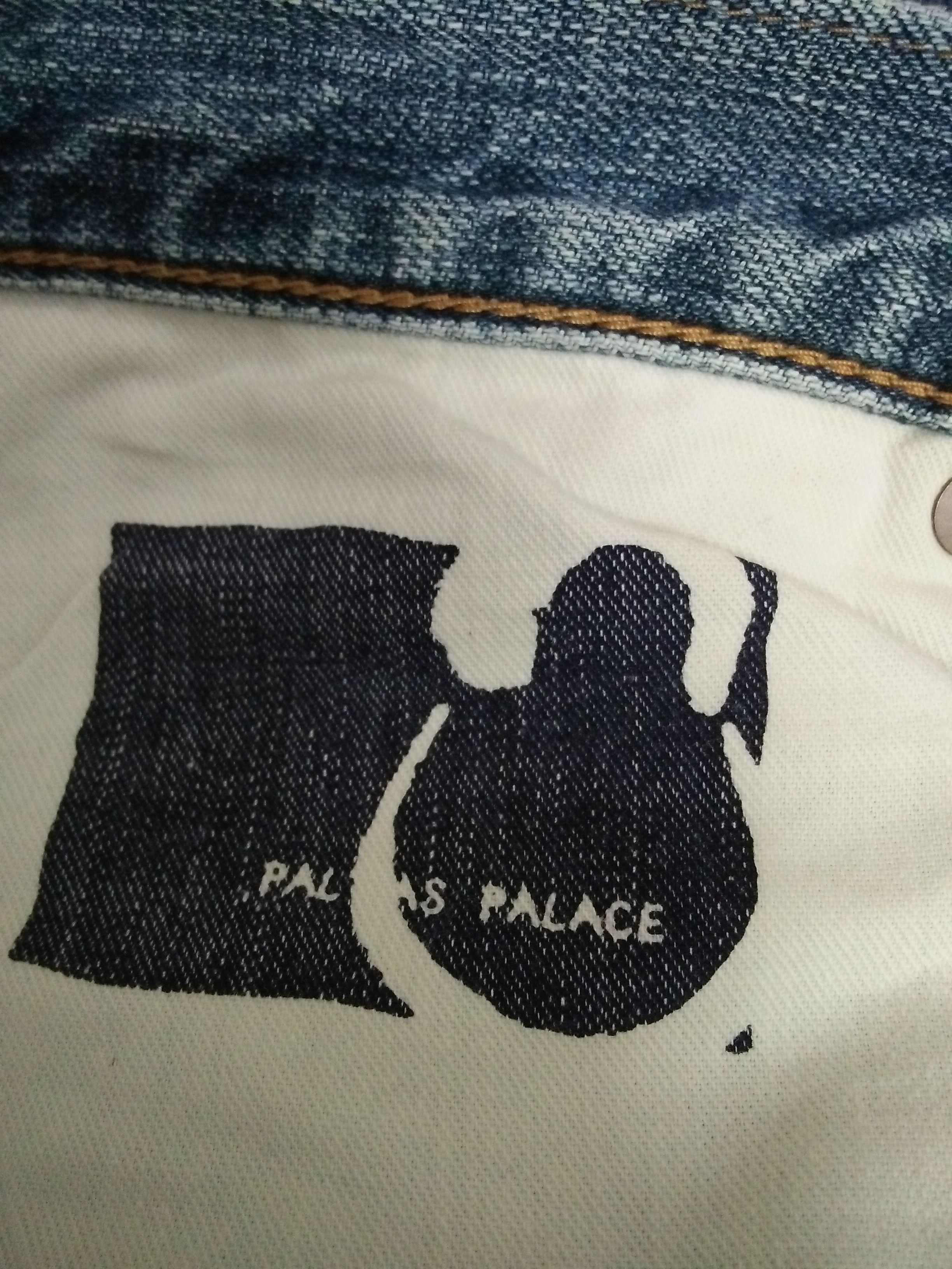 Palace PALACE PALLAS SELVEDGE DISTRESSED DENIM (B162) Size US 32 / EU 48 - 10 Thumbnail
