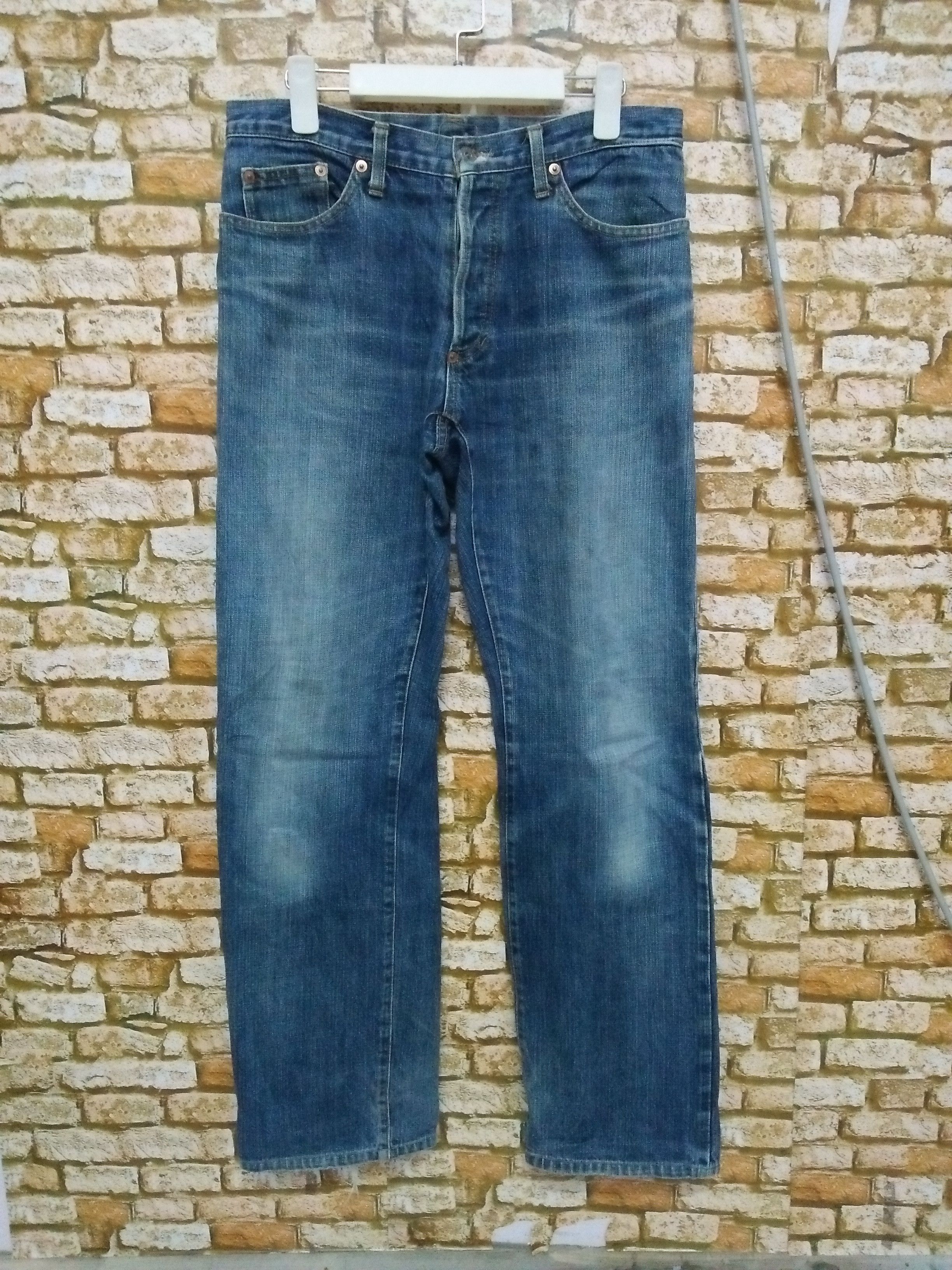 Palace PALACE PALLAS SELVEDGE DISTRESSED DENIM (B162) Size US 32 / EU 48 - 2 Thumbnail