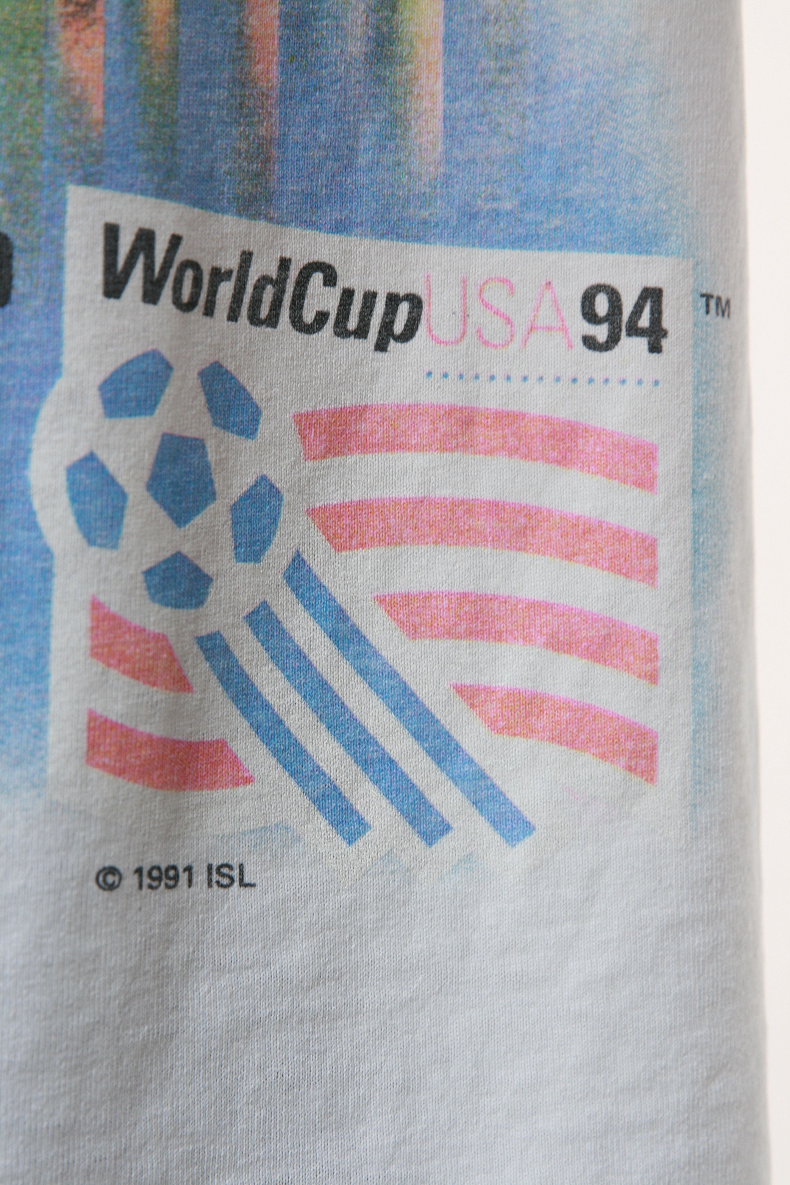 Other RARE 90s WORLD CUP USA94 Vintage Cotton T Size US L / EU 52-54 / 3 - 3 Thumbnail