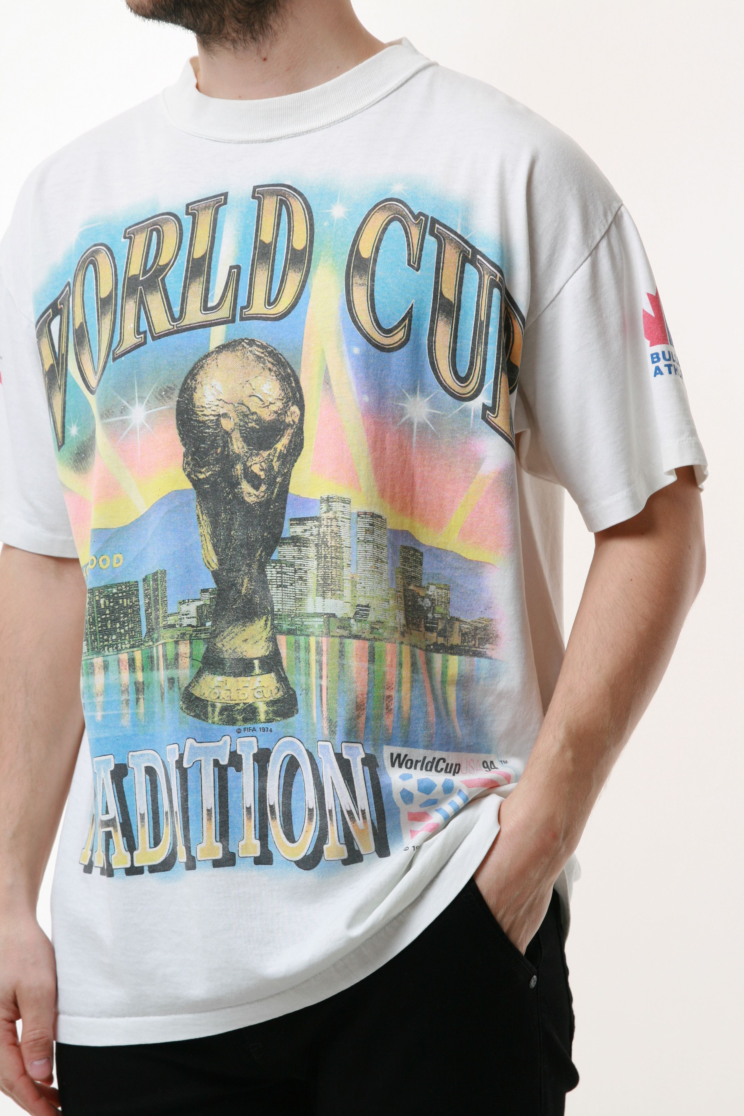 Other RARE 90s WORLD CUP USA94 Vintage Cotton T Size US L / EU 52-54 / 3 - 1 Thumbnail
