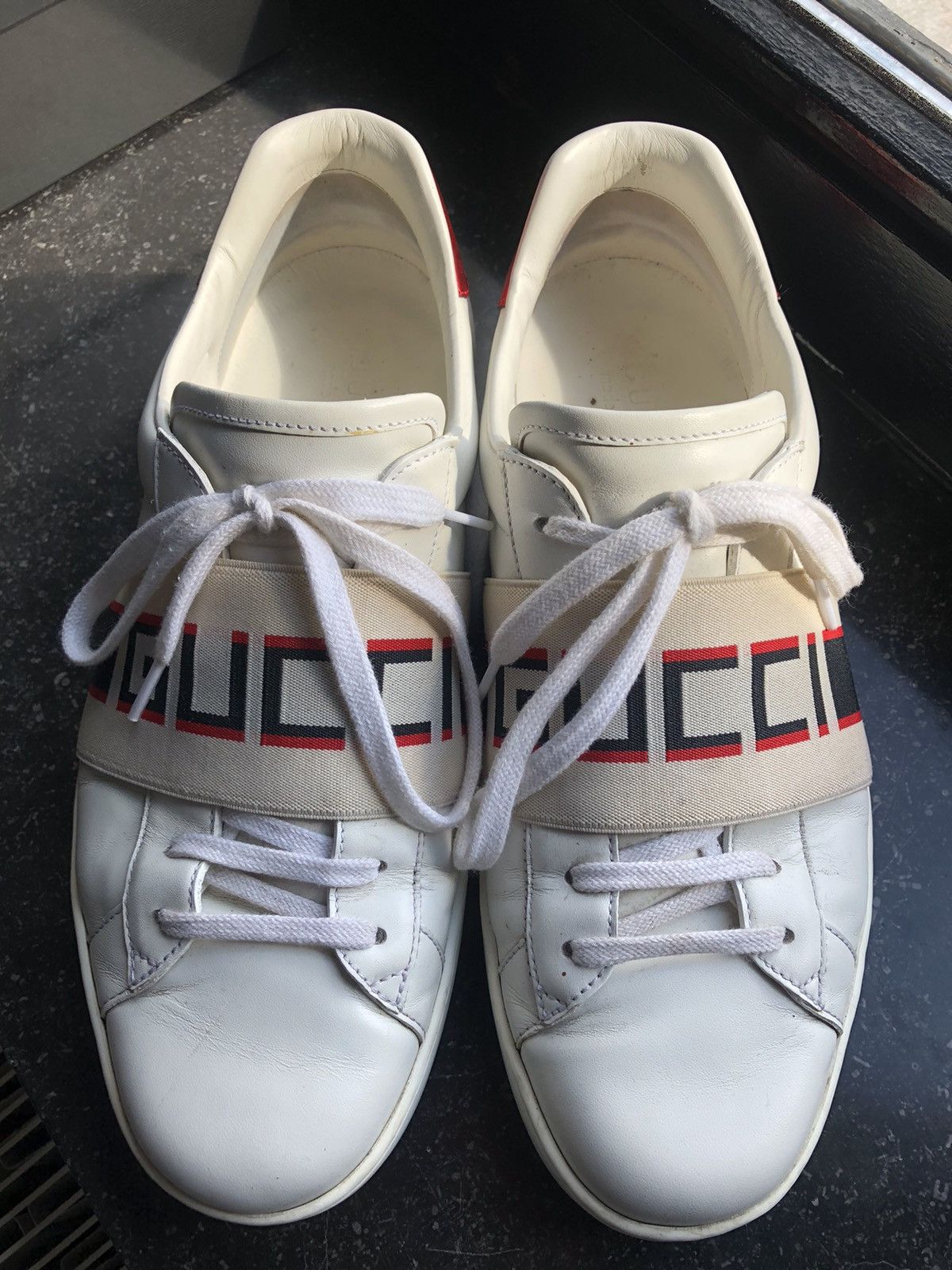 Gucci Gucci logo stripes sneakers Size US 10 / EU 43 - 1 Thumbnail