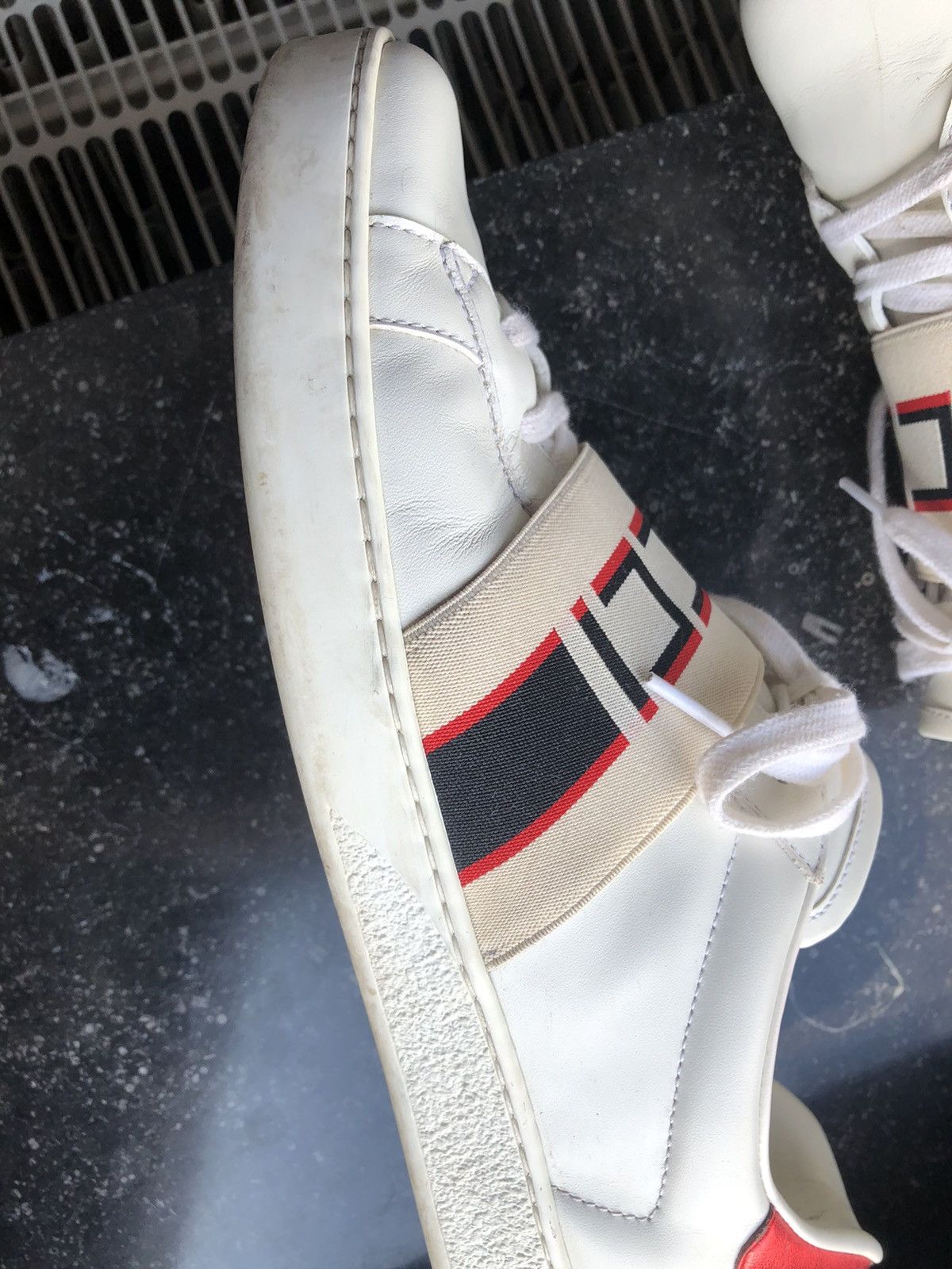 Gucci Gucci logo stripes sneakers Size US 10 / EU 43 - 6 Thumbnail