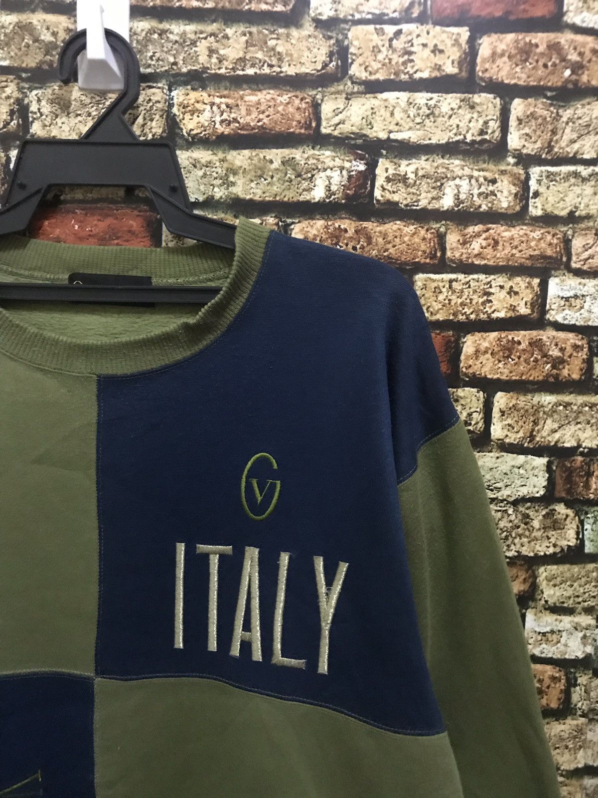 Gianni Valentino × Giovanni Valentino × Valentino Gianni Valentino Sweatshirt Jumper Spellout Logo Designer Size US M / EU 48-50 / 2 - 4 Thumbnail