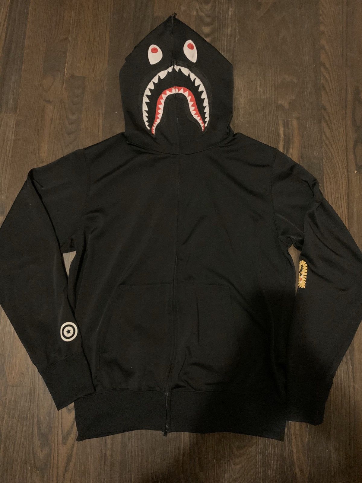 Bape shark clearance hoodie grailed