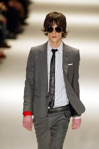 Dior Dior Homme FW07 one button peak lapel blazer | Grailed
