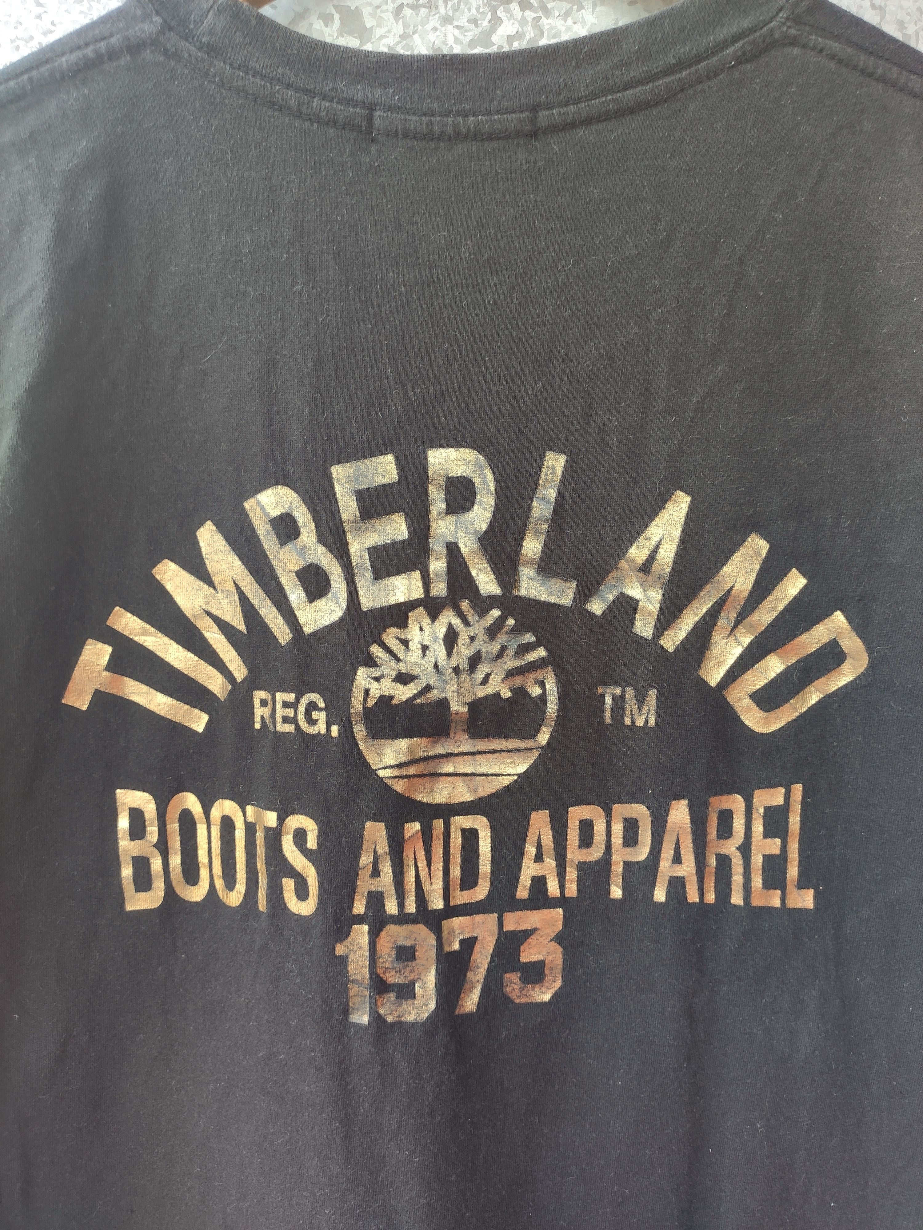 Timberland 🔥 Vintage Timberland t shirt big logo tee Size US XL / EU 56 / 4 - 3 Thumbnail