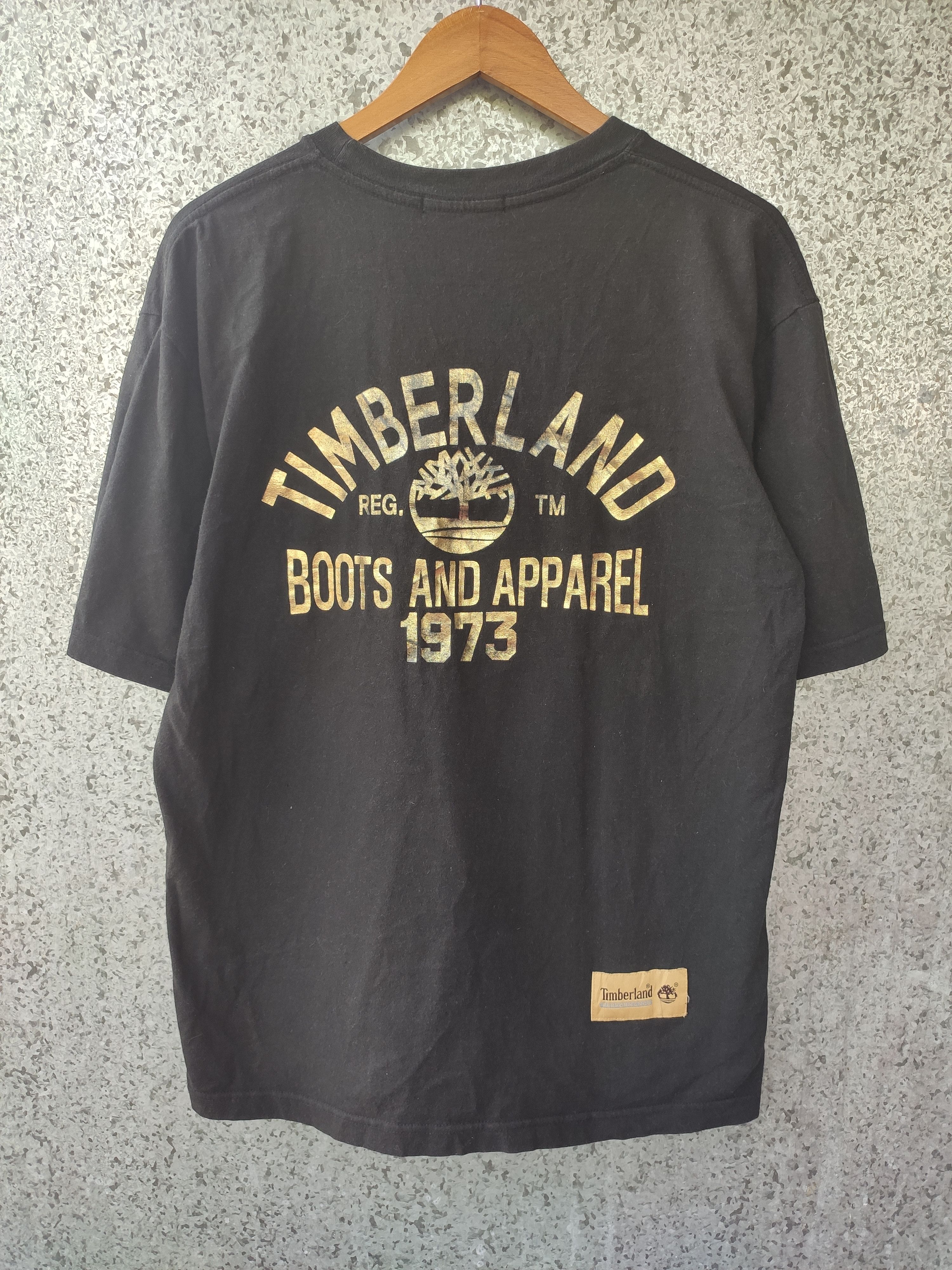 Timberland 🔥 Vintage Timberland t shirt big logo tee Size US XL / EU 56 / 4 - 1 Thumbnail