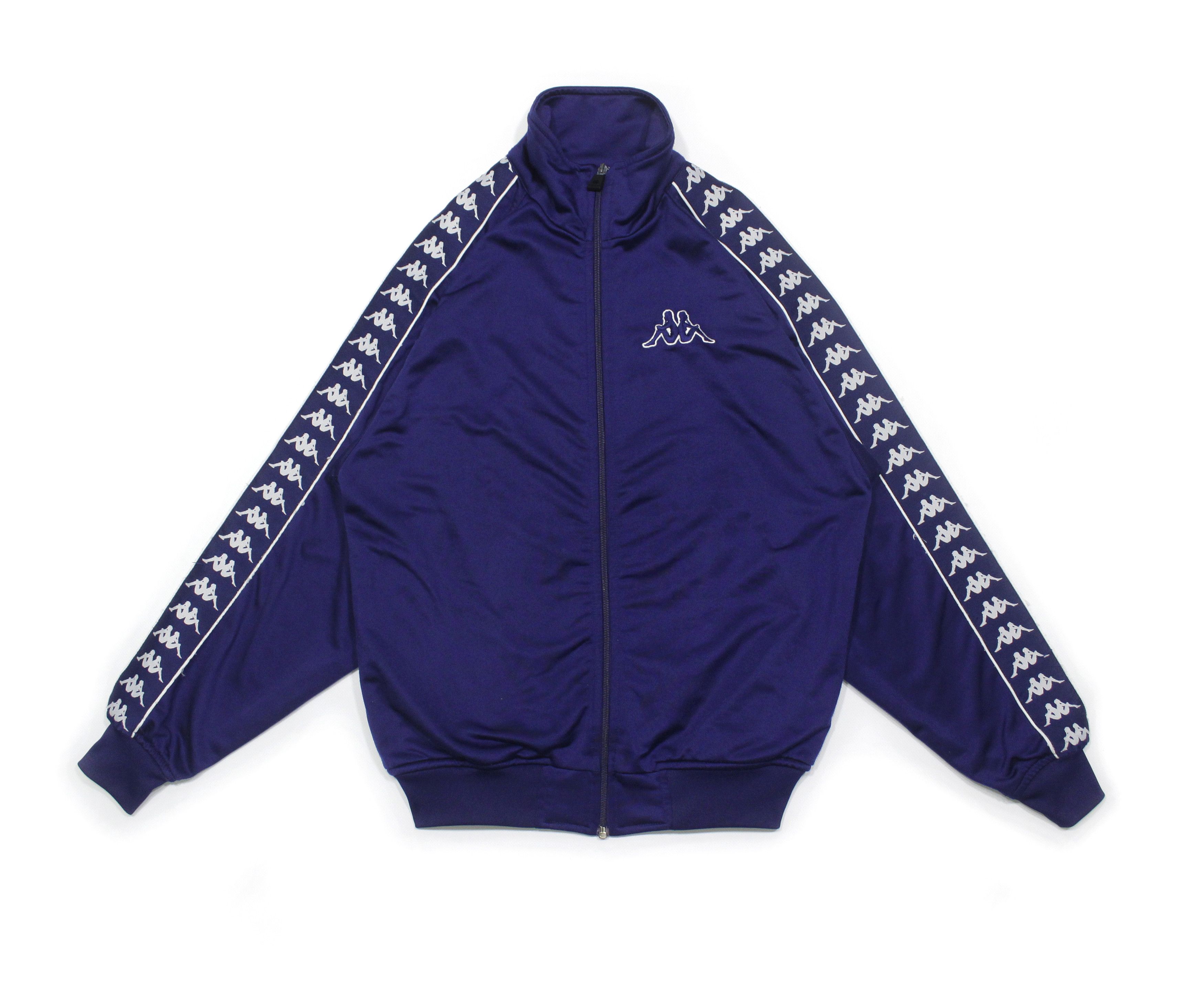 Kappa navy track jacket clearance