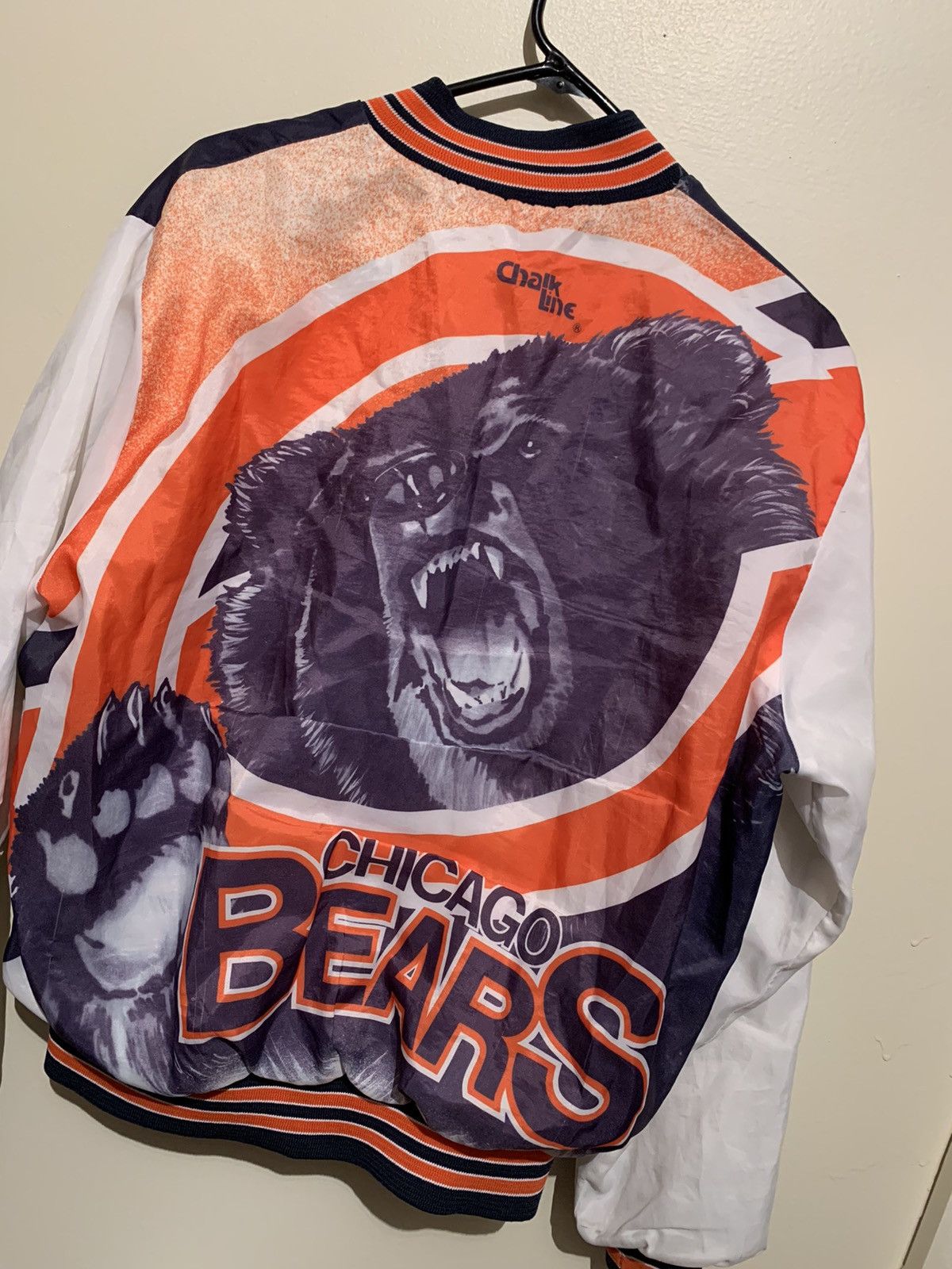 Vintage Chicago Bears Fanimation Jacket Chalk Line Jacket