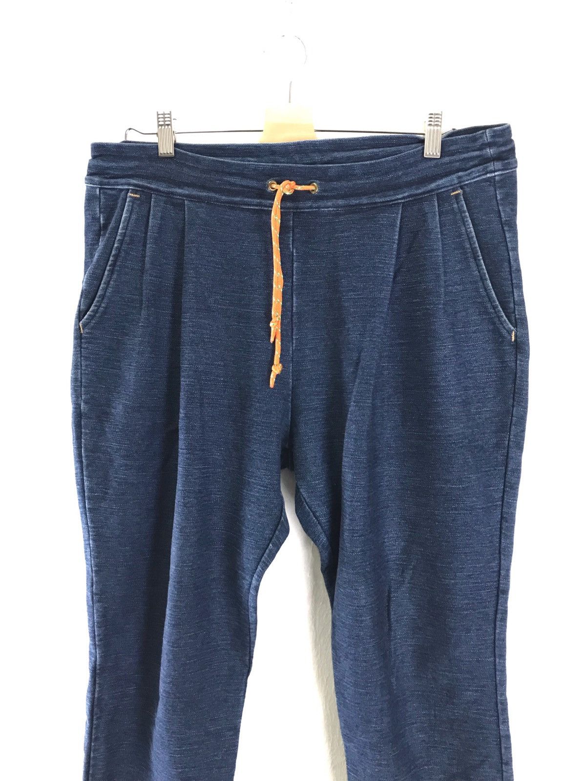 Orslow Indigo Denim Easy Pant Size US 33 - 3 Thumbnail