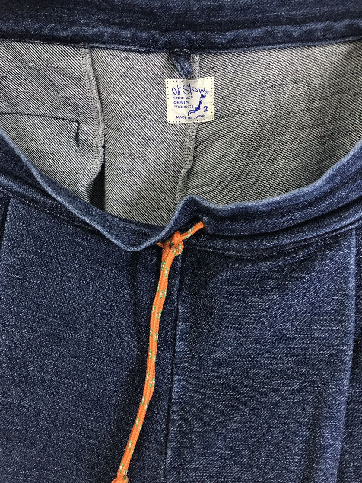 Orslow Indigo Denim Easy Pant Size US 33 - 5 Thumbnail