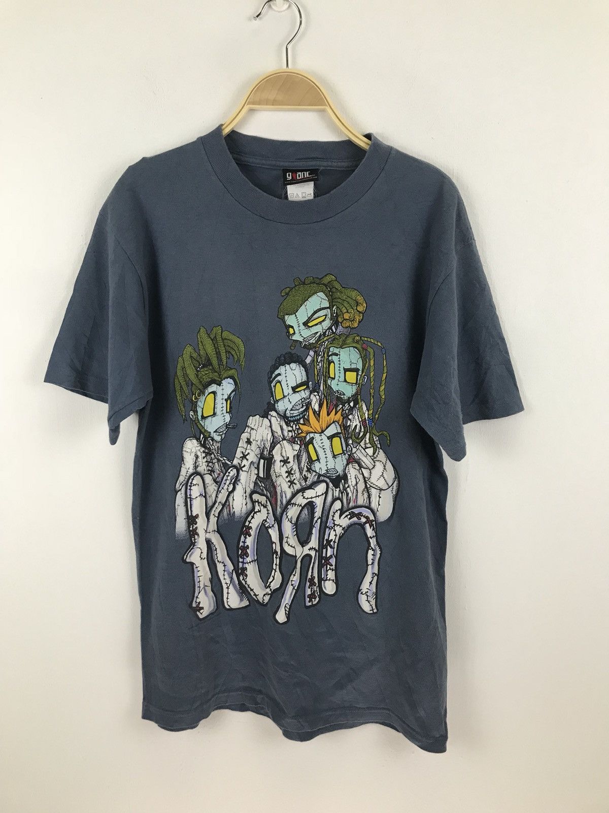 Band Tees Vintage Korn Shirt Size US M / EU 48-50 / 2 - 1 Thumbnail