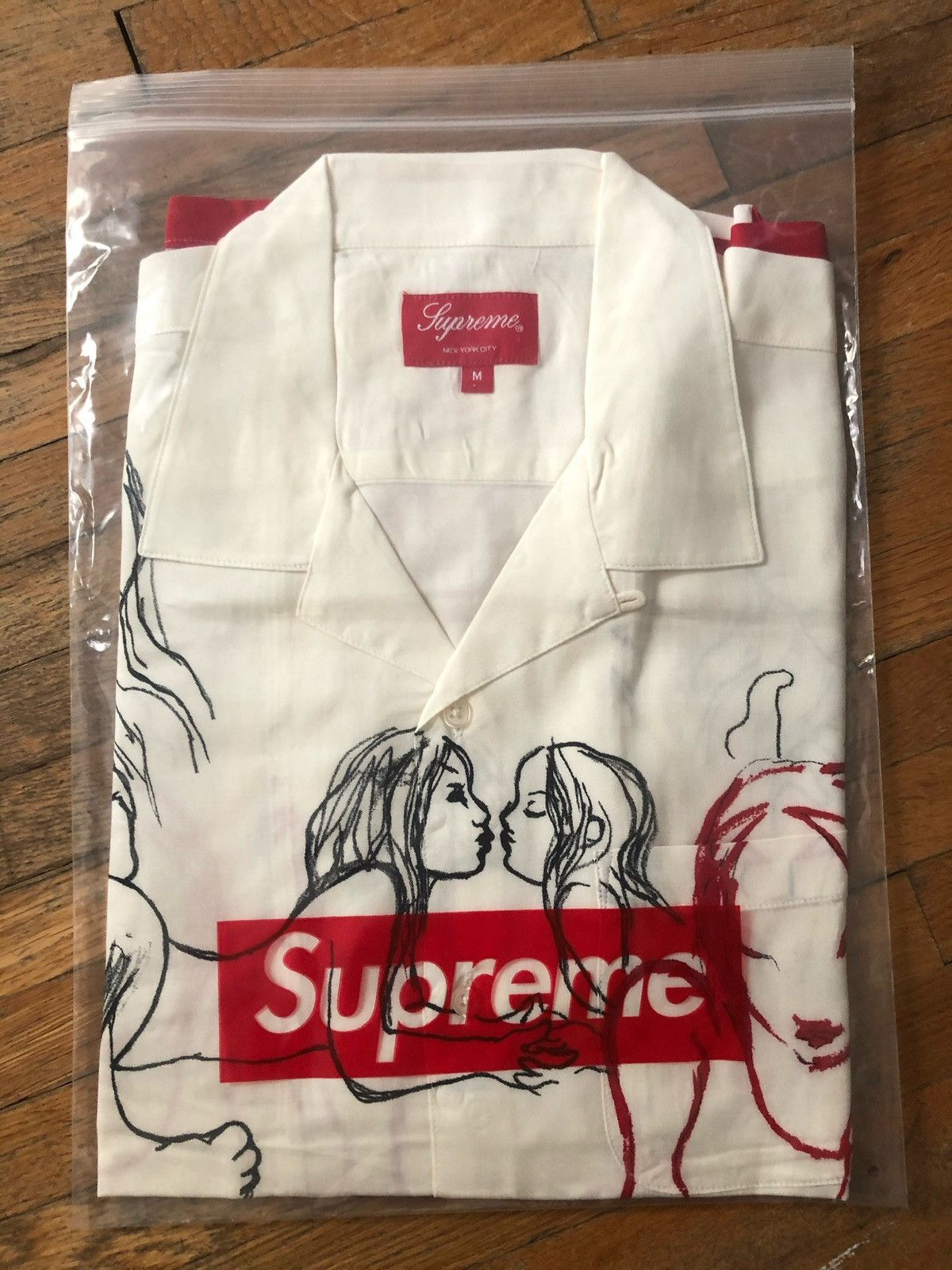 Supreme Receipts Rayon S/S Shirt 