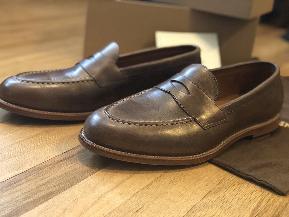 Grant Stone Traveler penny loafer dune | Grailed